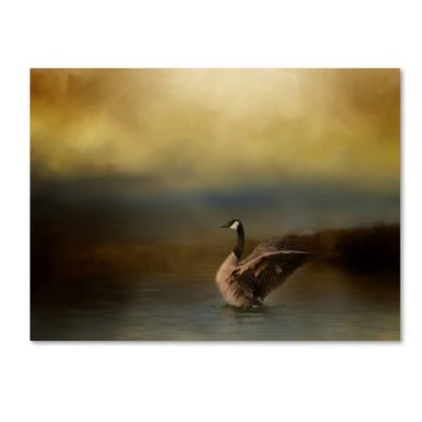 Jai Johnson 'Autumn Afternoon Splash' Canvas Art, 14x19, Trademark Fine Art, Mfr#: ALI14725-C1419GG